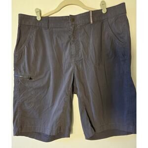 Sherpa Men's Shorts Size 38 X 11 Gray Adventure Style Zip Pocket Outdoor Hiking